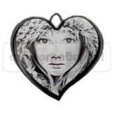 Сердце с изгибом большое (37х35 мм)